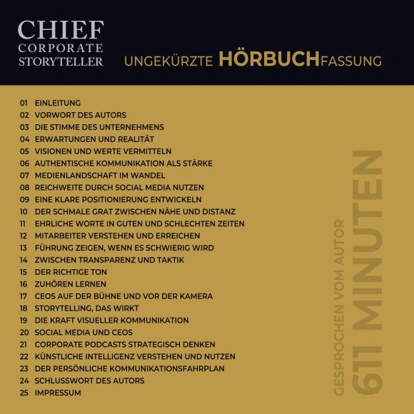 Chief Coporate Storyteller - Hörbuch-Rückseite 1200px
